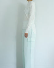 Load image into Gallery viewer, straight neck L/S - high twist gauze
画像をギャラリービューアに読み込む, straight neck L/S - high twist gauze