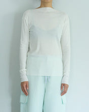 Load image into Gallery viewer, straight neck L/S - high twist gauze
画像をギャラリービューアに読み込む, straight neck L/S - high twist gauze