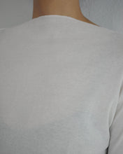 Load image into Gallery viewer, straight neck L/S - high twist gauze
画像をギャラリービューアに読み込む, straight neck L/S - high twist gauze