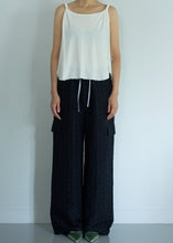 Load image into Gallery viewer, high twist gauze - twist tank
画像をギャラリービューアに読み込む, high twist gauze - twist tank