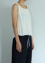 Load image into Gallery viewer, high twist gauze - twist tank
画像をギャラリービューアに読み込む, high twist gauze - twist tank