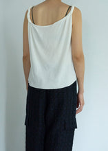 Load image into Gallery viewer, high twist gauze - twist tank
画像をギャラリービューアに読み込む, high twist gauze - twist tank