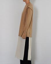 Load image into Gallery viewer, tucked L/S - washable wool jersey
画像をギャラリービューアに読み込む, tucked L/S - washable wool jersey