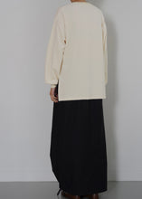 Load image into Gallery viewer, utility volume L/S _ velours jersey
画像をギャラリービューアに読み込む, utility volume L/S _ velours jersey