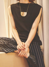 Load image into Gallery viewer, straight neck N/S - gauze waffle
画像をギャラリービューアに読み込む, straight neck N/S - gauze waffle