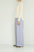 Load image into Gallery viewer, back circle L/S - silk rib
画像をギャラリービューアに読み込む, back circle L/S - silk rib