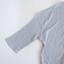 Load image into Gallery viewer, crew neck H/S - gauze waffle
画像をギャラリービューアに読み込む, crew neck H/S - gauze waffle