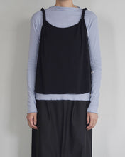 Load image into Gallery viewer, high twist gauze - twist tank
画像をギャラリービューアに読み込む, high twist gauze - twist tank
