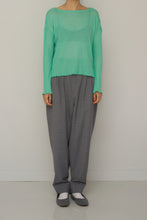 Load image into Gallery viewer, gauze waffle - crew neck L/S
画像をギャラリービューアに読み込む, gauze waffle - crew neck L/S
