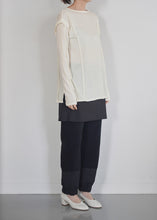 Load image into Gallery viewer, pre order | tucked L/S  - washable wool jersey
画像をギャラリービューアに読み込む, pre order | tucked L/S  - washable wool jersey
