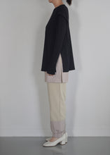 Load image into Gallery viewer, pre order | tucked L/S  - washable wool jersey
画像をギャラリービューアに読み込む, pre order | tucked L/S  - washable wool jersey
