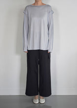 Load image into Gallery viewer, pre order | tucked L/S  - washable wool jersey
画像をギャラリービューアに読み込む, pre order | tucked L/S  - washable wool jersey
