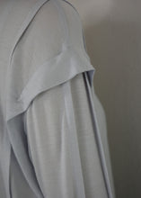 Load image into Gallery viewer, pre order | tucked L/S  - washable wool jersey
画像をギャラリービューアに読み込む, pre order | tucked L/S  - washable wool jersey
