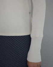 Load image into Gallery viewer, mock neck L/S _ soft comfort cotton x sheer rib
画像をギャラリービューアに読み込む, mock neck L/S _ soft comfort cotton x sheer rib
