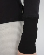 Load image into Gallery viewer, mock neck L/S _ soft comfort cotton x sheer rib
画像をギャラリービューアに読み込む, mock neck L/S _ soft comfort cotton x sheer rib
