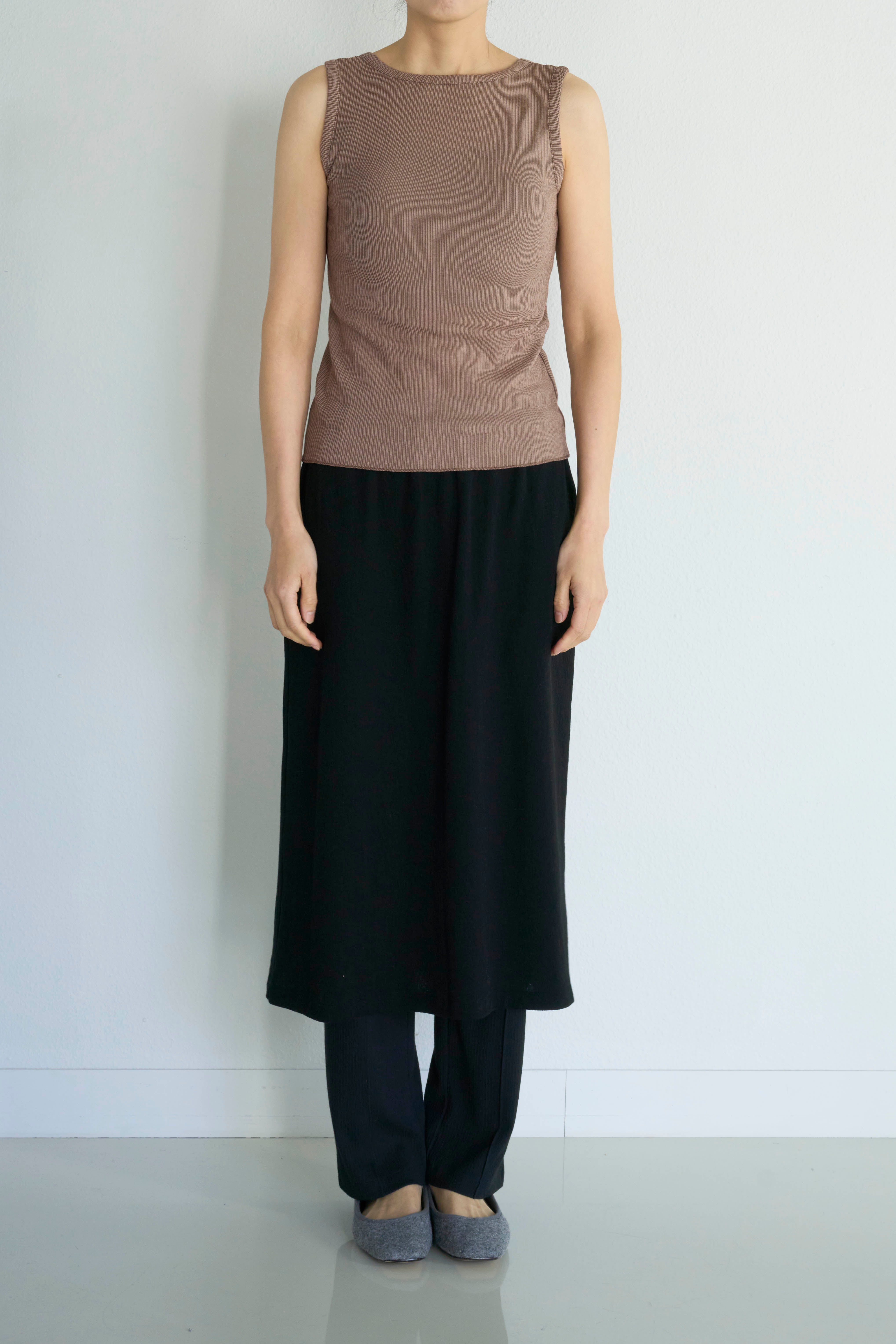 【送料関税込】simple project Twist Line Rib Tee 送料関税込】simple project Twist Line Rib Tee