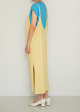 Load image into Gallery viewer, twist wave side slit cami dress
画像をギャラリービューアに読み込む, twist wave side slit cami dress
