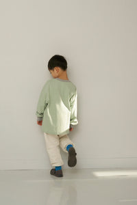 kids - cotton cupro jersey L/S | size 100〜130